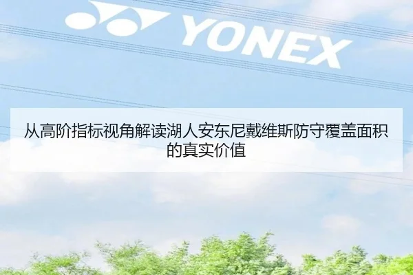 从高阶指标视角解读湖人安东尼戴维斯防守覆盖面积的真实价值